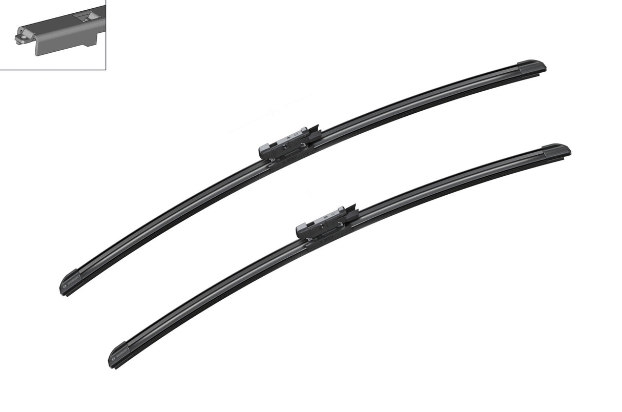 FSHIRESE XHAMI BOSCH AEROTWIN A-955-S (3 397 118 955) BMW 5 (E39) 57.5+60cm SET