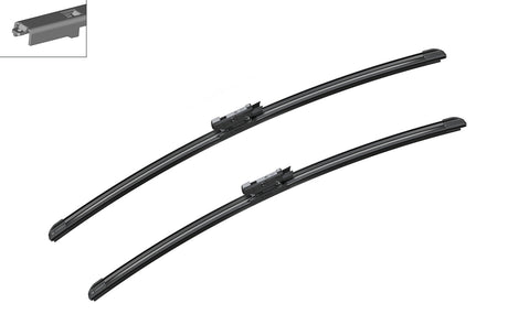 FSHIRESE XHAMI BOSCH AEROTWIN A-955-S (3 397 118 955) BMW 5 (E39) 57.5+60cm SET