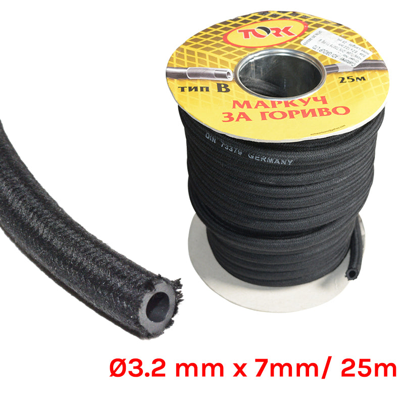 TUB KARBURANTI Ø3.2 mm x 7 mm 25 m
