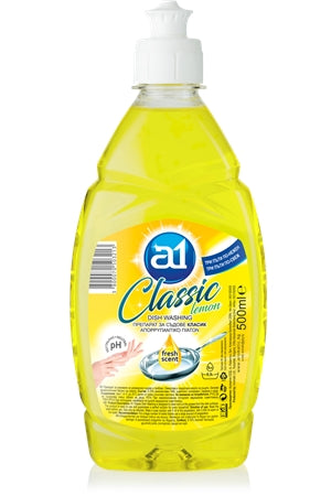 A1 DETERGJENT PER ENE KUZHINE CLASSIC I VERDHE 500 mL
