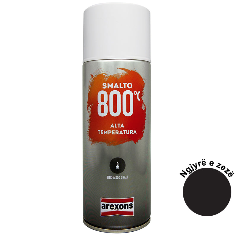 BOJE AREXONS SMALTO 800°C ALTA TEMPERATURA NERO 400 mL-3332