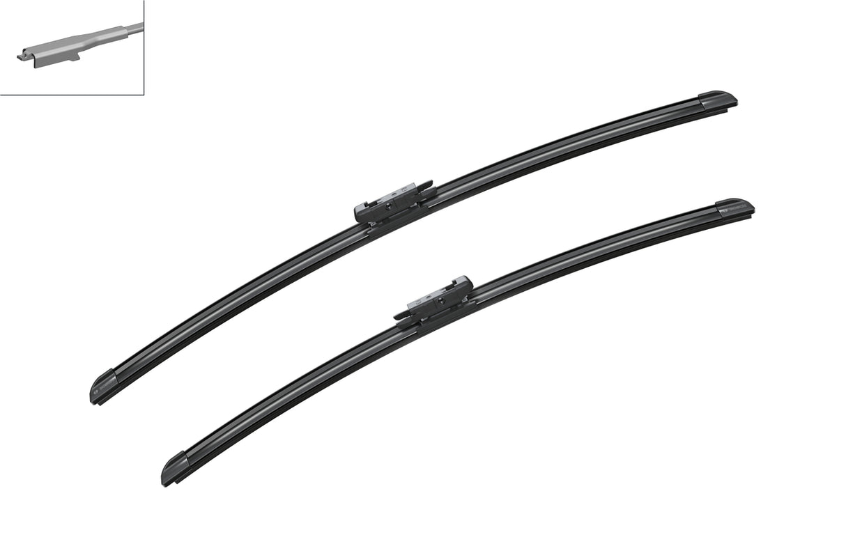 FSHIRESE XHAMI BOSCH AEROTWIN A-294-S (3 397 007 294) SMART FORTWO Cabrio (451) 60+55cm SET