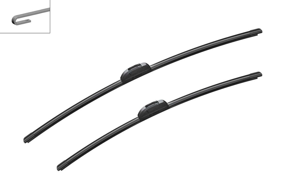 FSHIRESE XHAMI BOSCH AEROTWIN RETROFIT AR-704-S (3 397 007 565) VW SHARAN VAN (7M_) 70+60cm SET