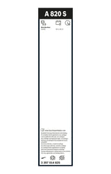 FSHIRESE XHAMI BOSCH AEROTWIN A-820-S (3 397 014 825) MERCEDES-BENZ B-CLASS Sports Tourer (W246, W242) 65+47.5cm SET