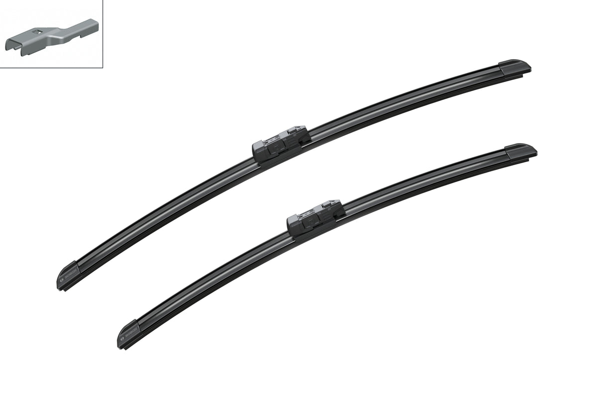 FSHIRESE XHAMI BOSCH AEROTWIN A-974-S (3 397 118 974) SEAT IBIZA III (6L1) 53+47.5cm SET
