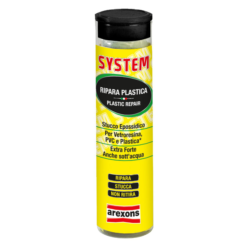 SOLUCION NGJITES PER PLASTIKE AREXONS SYSTEM EPOXY PUTTY PLASTIC REPAIRER 57 g - 4749