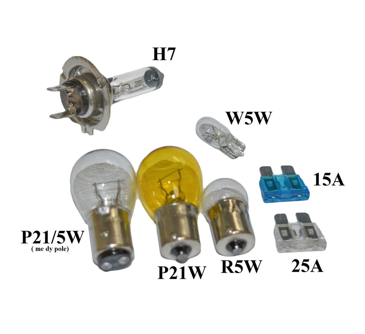 LLAMPA REZERVE SK H7 12 V SK-52302 SET