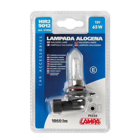 LLAMPA LMP-57955 HIR2 (9012) 12 V 65 W (BL) 1 COPE