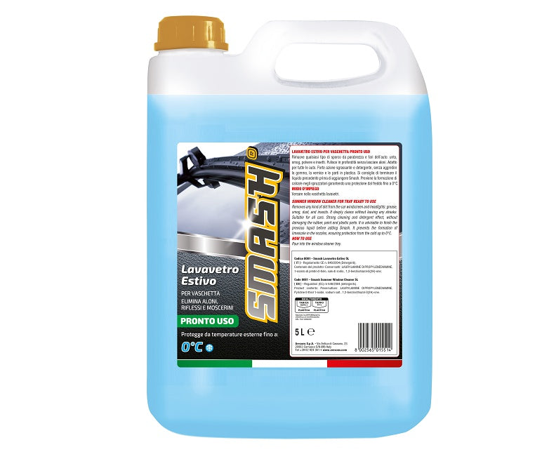 SOLUCION XHAMI SMASH LAVAVETRI ESTIVO 5L-8081 (Made in Italy)