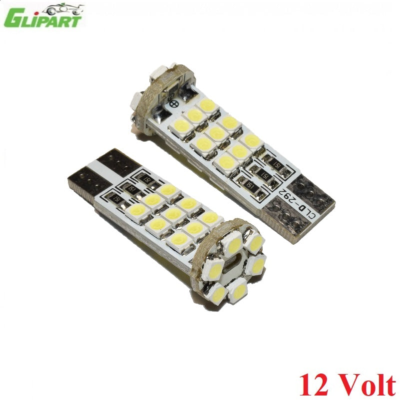 LLAMPA LED GLIPART W5W 12 V 24-SMD-LED WHITE GP-90054 2 COPE