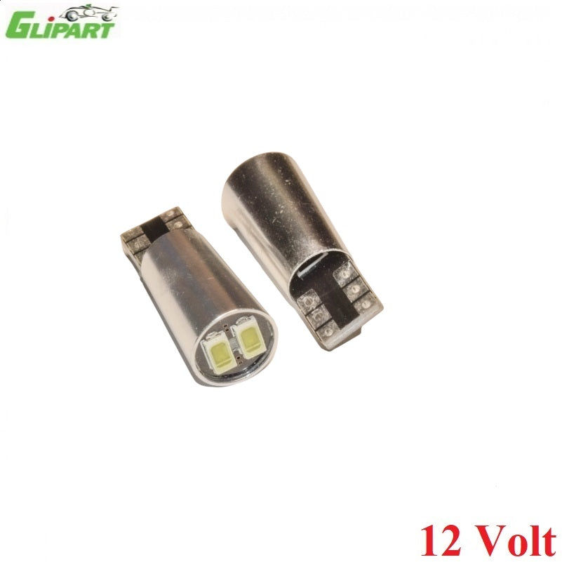 LLAMPA LED GLIPART W5W 12 V 2-SMD-LED WHITE CANBUS GP-90057 2 COPE