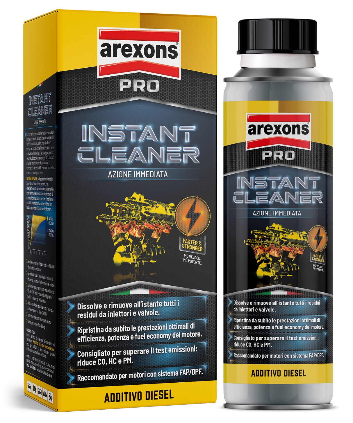 ADITIV NAFTE AREXONS INSTANT CLEANER DIESEL (KUNDER TYMIT) 325 mL-9888