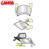 ADEZIV-PASQYRE LMP-65558 EASY-FIT MIRROR 178x254 mm