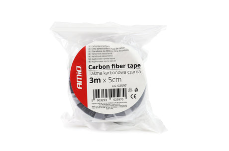 ADEZIV CARBON-LOOK AM-02597 3 m x 5 cm