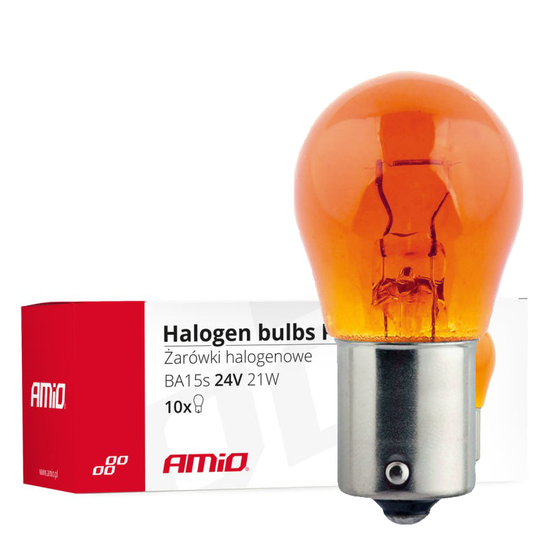 LLAMPA AMiO PY21W 24V AMBER AM-01005 10 COPE