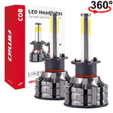 LLAMPA LED AMiO H1 COB-Series 360° AM-02842 +170% 12-24V 38W 6500K SET