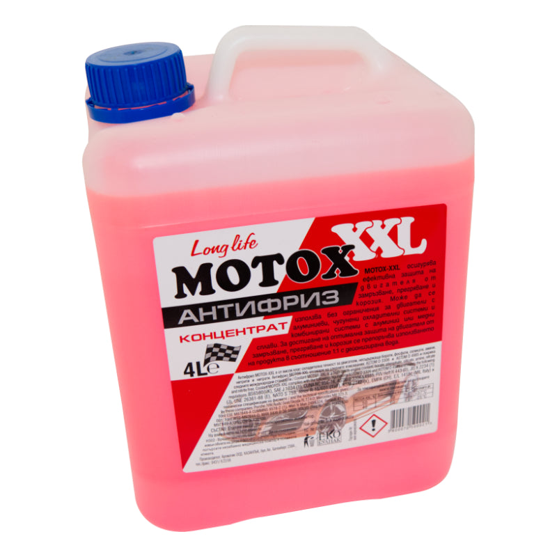 ANTIFRIZ MOTOX -74°C LONG LIFE (G12) 4 L