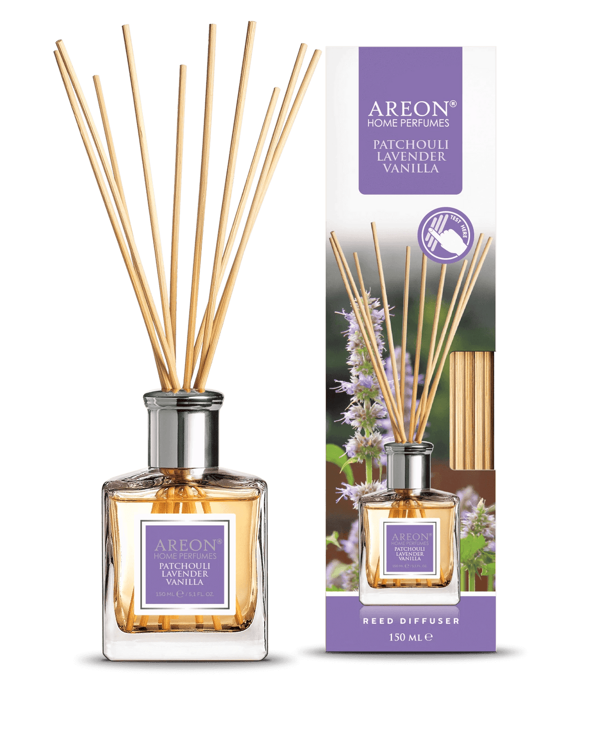 AROMATIK AREON HOME STICKS 150 mL PATCHOULI-LAVENDER-VANILLA