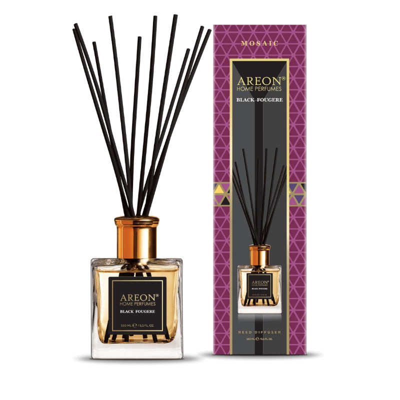 AROMATIK AREON HOME STICKS 150 mL (MOSAIC) BLACK FOUGERE