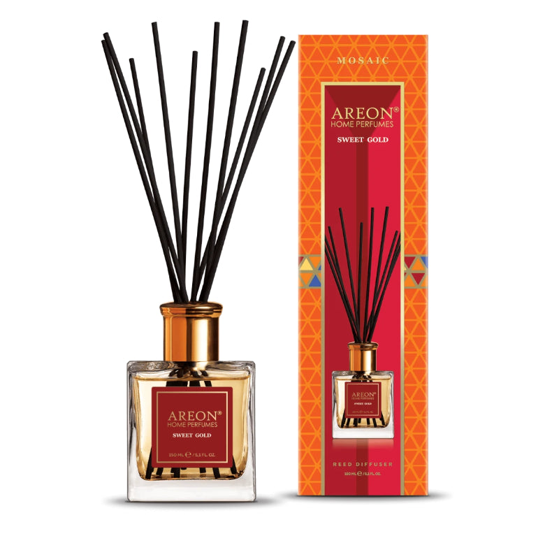 AROMATIK AREON HOME STICKS 150 mL (MOSAIC) SWEET GOLD