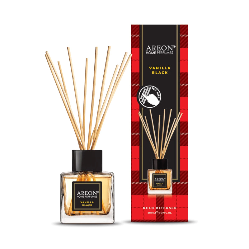 AROMATIK AREON HOME STICKS 50 mL (SQUARE) VANILLA BLACK