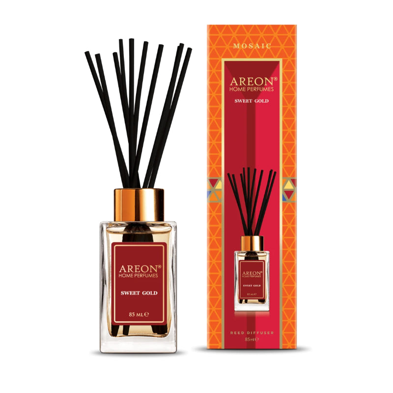 AROMATIK AREON HOME STICKS 85 mL (MOSAIC) SWEET GOLD