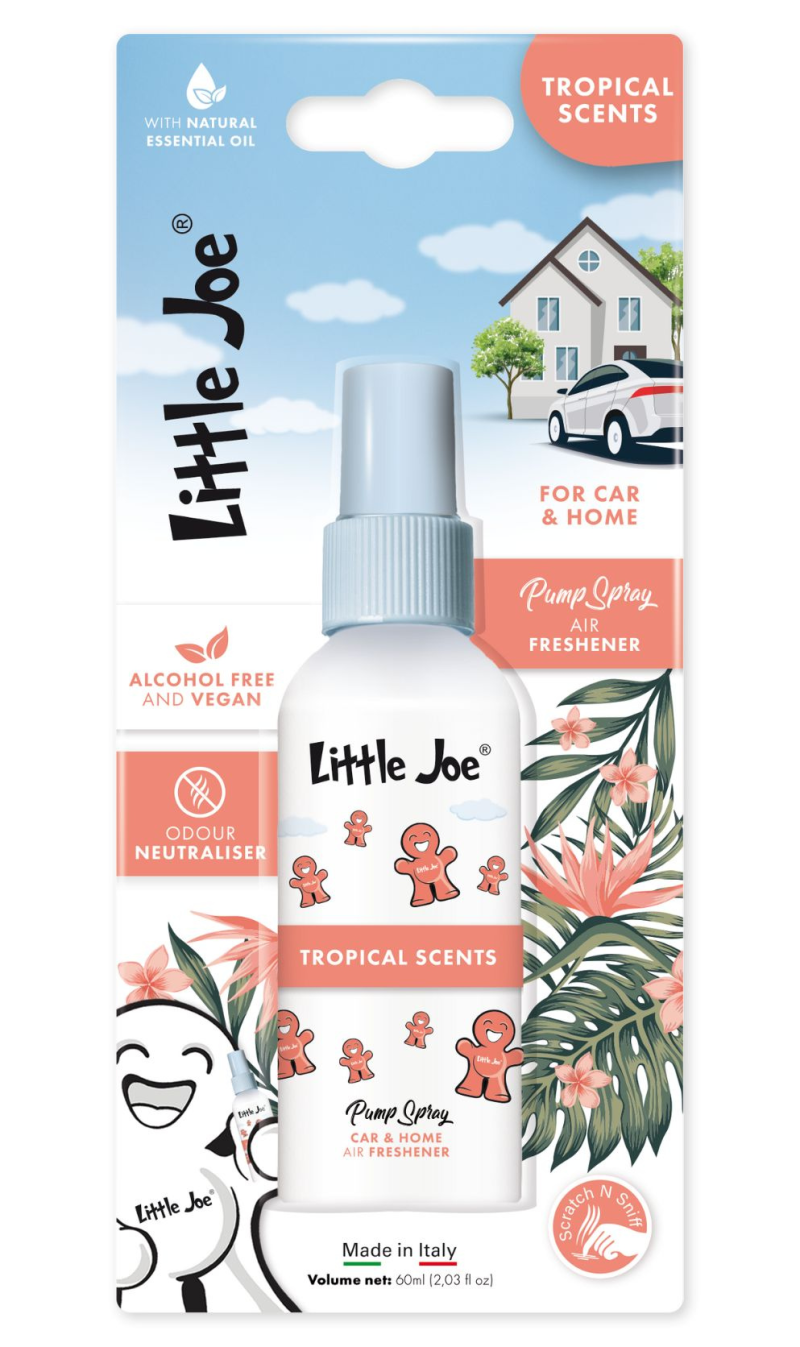 AROMATIK LITTLE JOE PUMP SPRAY 60ML TROPICAL SCENTS-JS0962