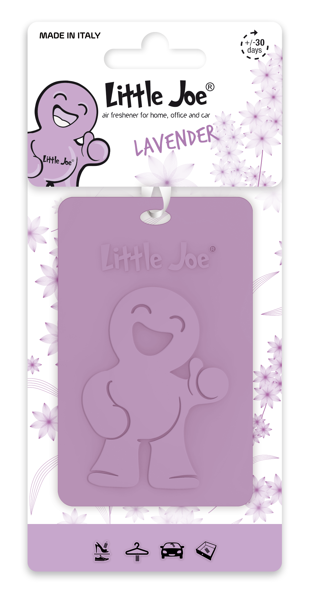 AROMATIK LITTLE JOE SCENTED CARD LAVENDER-LJSP005/ SC2424