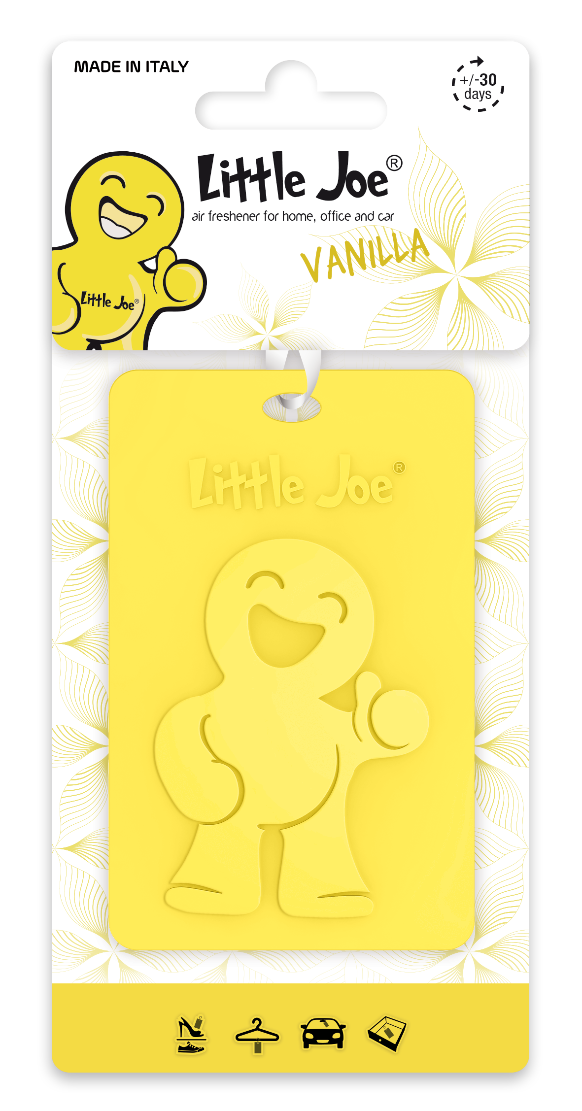 AROMATIK LITTLE JOE SCENTED CARD VANILLA-LJSP001/ SC2201