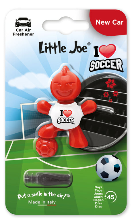AROMATIK SOCCER JOE I LOVE SOCCER NEW CAR-SJ0402