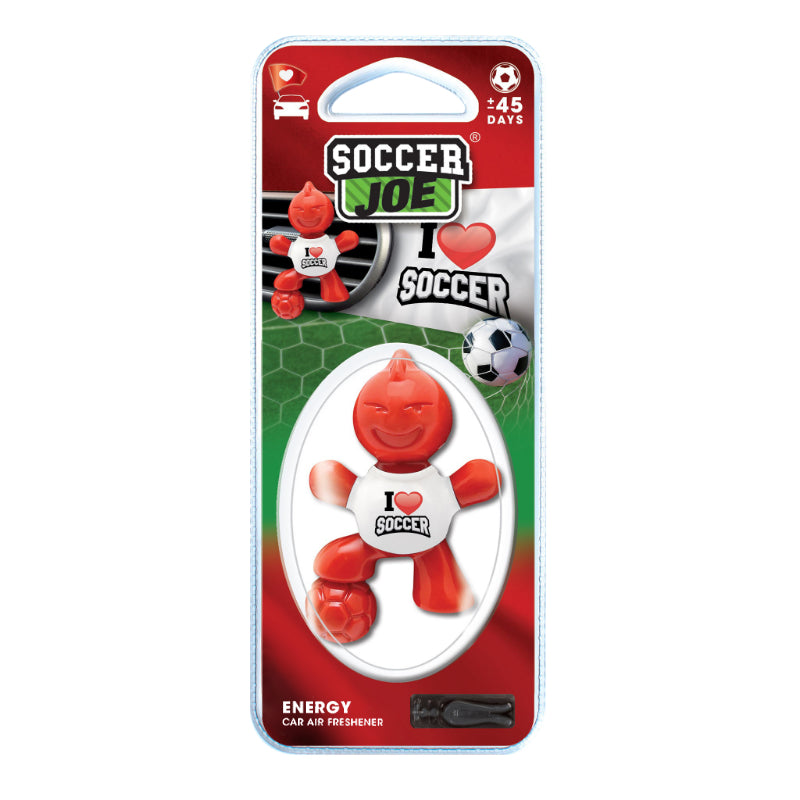 AROMATIK SOCCER JOE I LOVE SOCCER NEW CAR-SJ0402