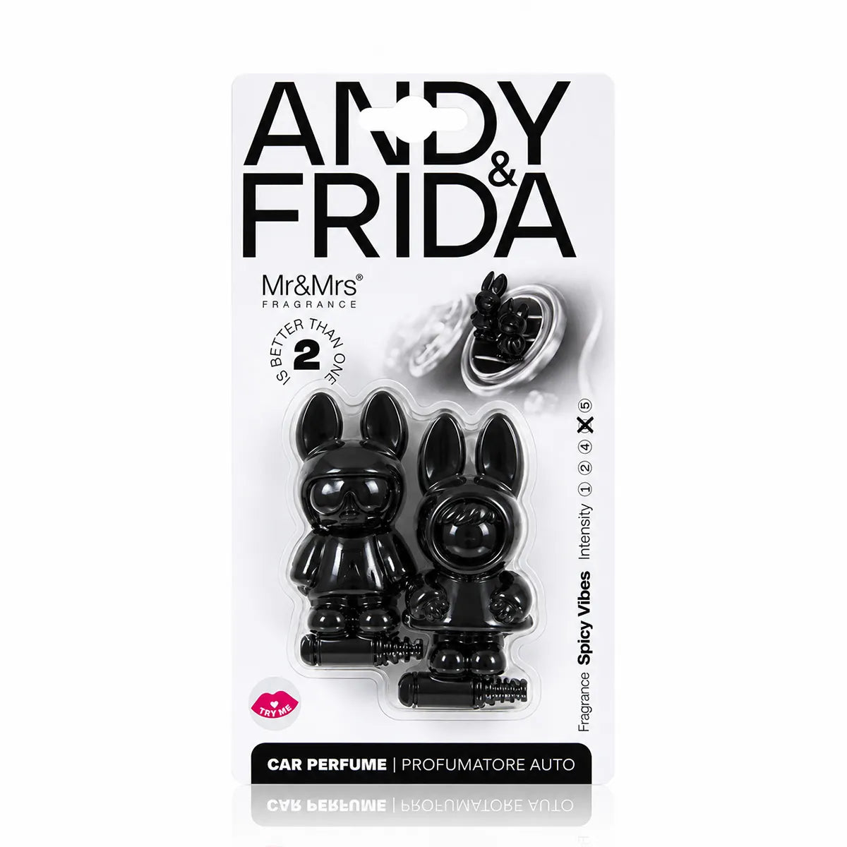 AROMATIK MR & MRS ANDY & FRIDA SPICY VIBES (BLACK) 2CP
