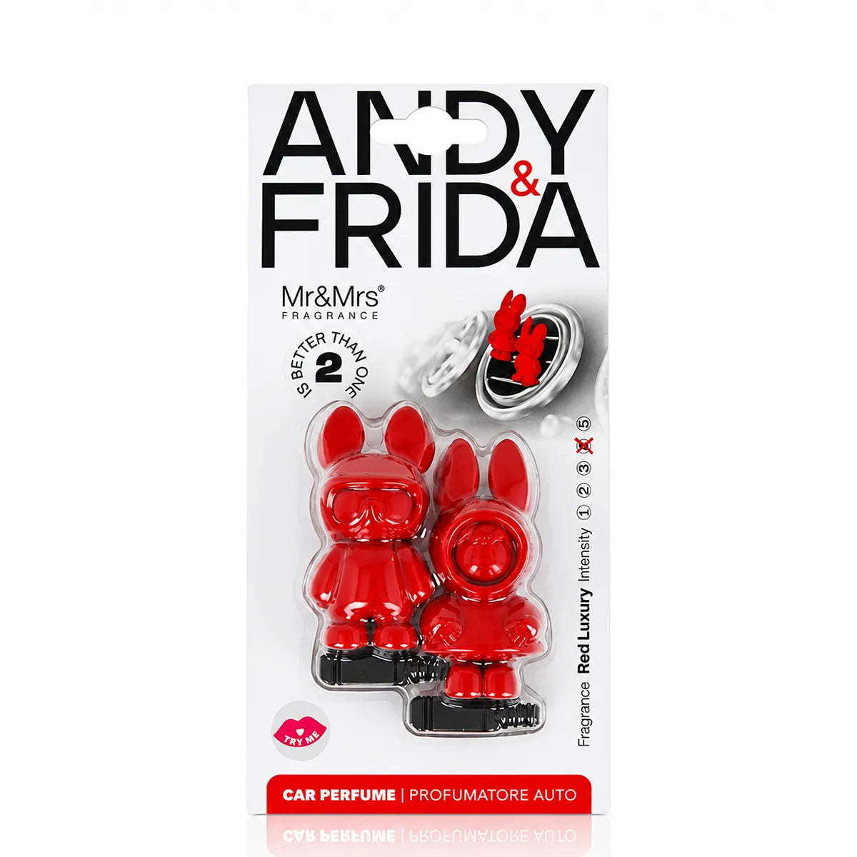 AROMATIK MR & MRS ANDY & FRIDA RED LUXURY (RED) 2CP