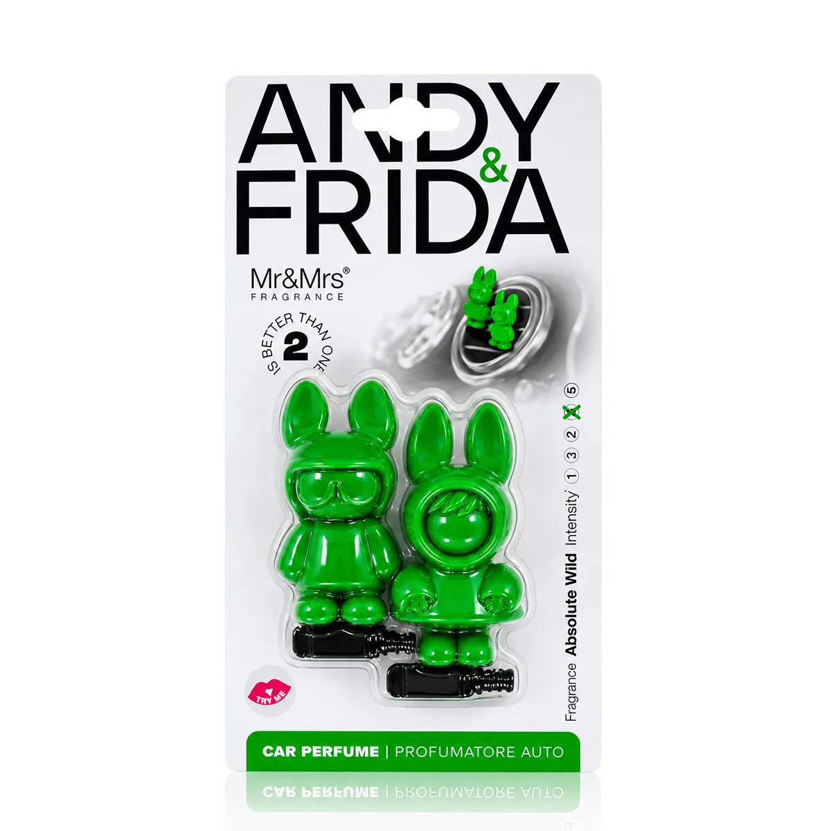 AROMATIK MR & MRS ANDY & FRIDA ABSOLUTE WILD (GREEN) 2CP