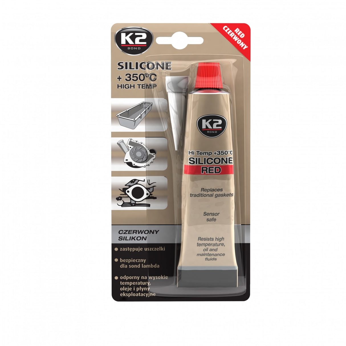 SILIKON K2 I KUQ 85 g - B2400