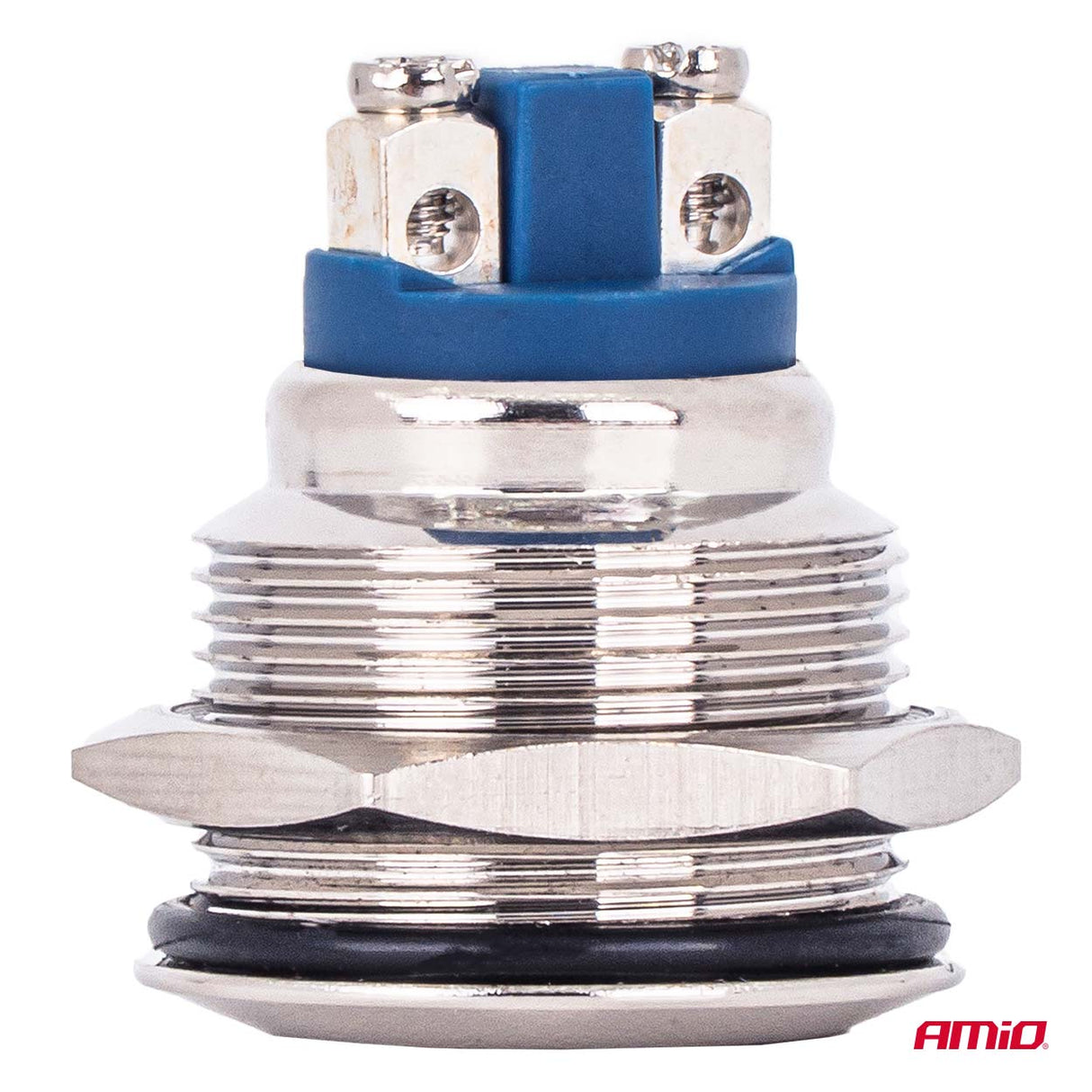 BUTON STARTER METALIK AM-04436 12V/230V 5A 19 mm