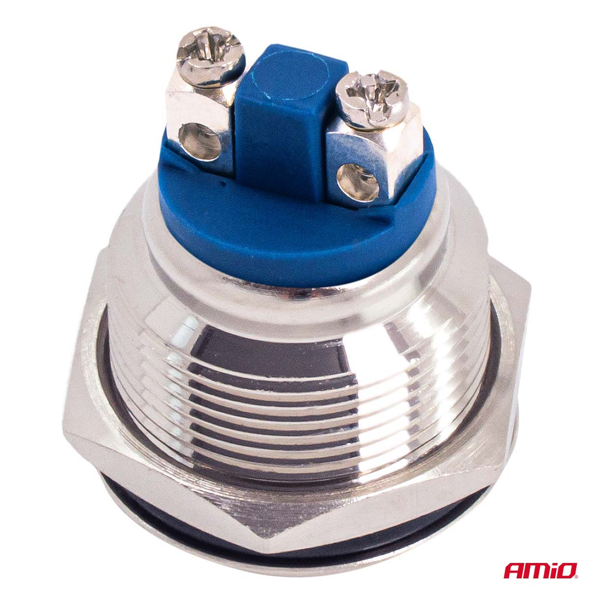 BUTON STARTER METALIK AM-04436 12V/230V 5A 19 mm