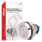 BUTON STARTER METALIK AM-04436 12V/230V 5A 19 mm