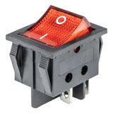 BUTON ELEKTRIK AM-02462 12V/230V Drite e Kuqe (BU-02)