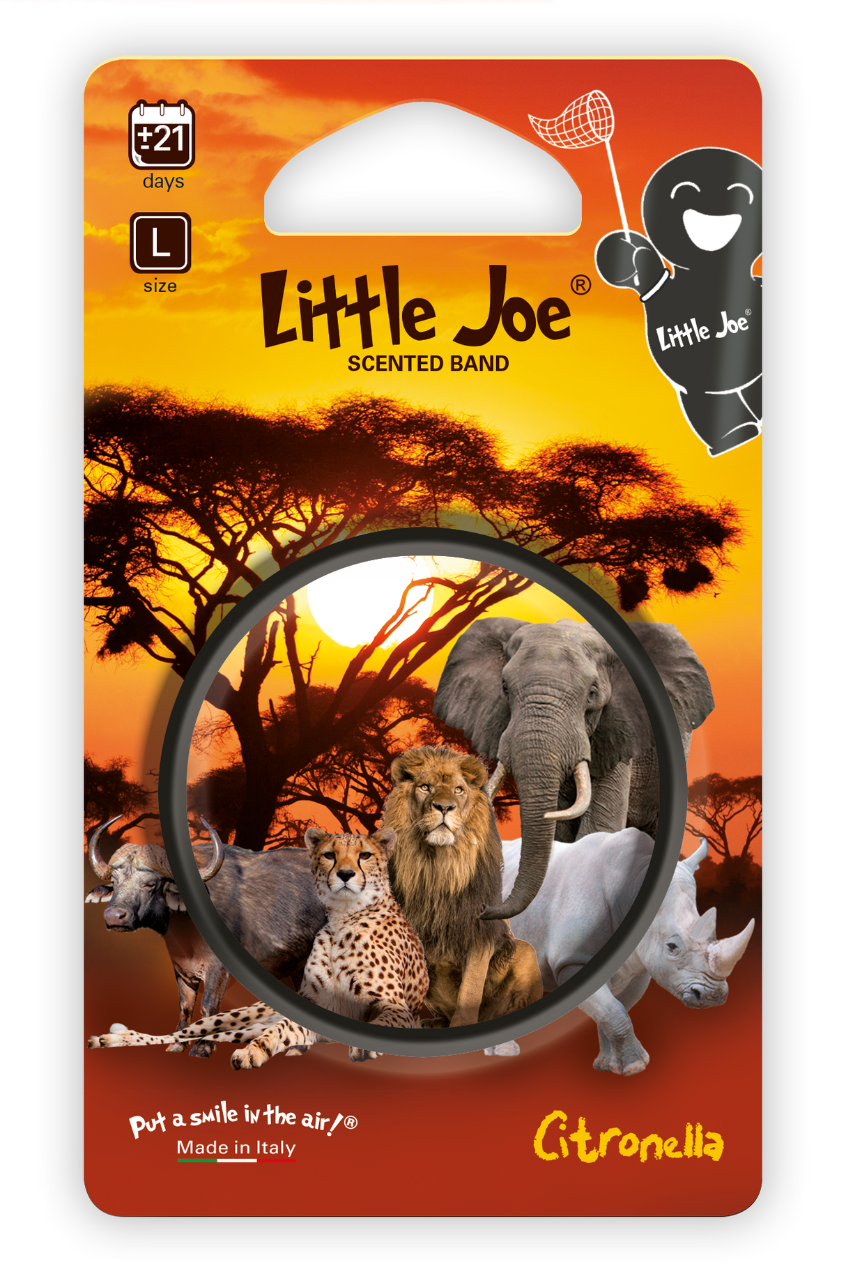 BYZYLYK KUNDER MUSHKONJAVE CITRONELLA BAND ANTHRACITE (SIZE: L)-LJSB04N
