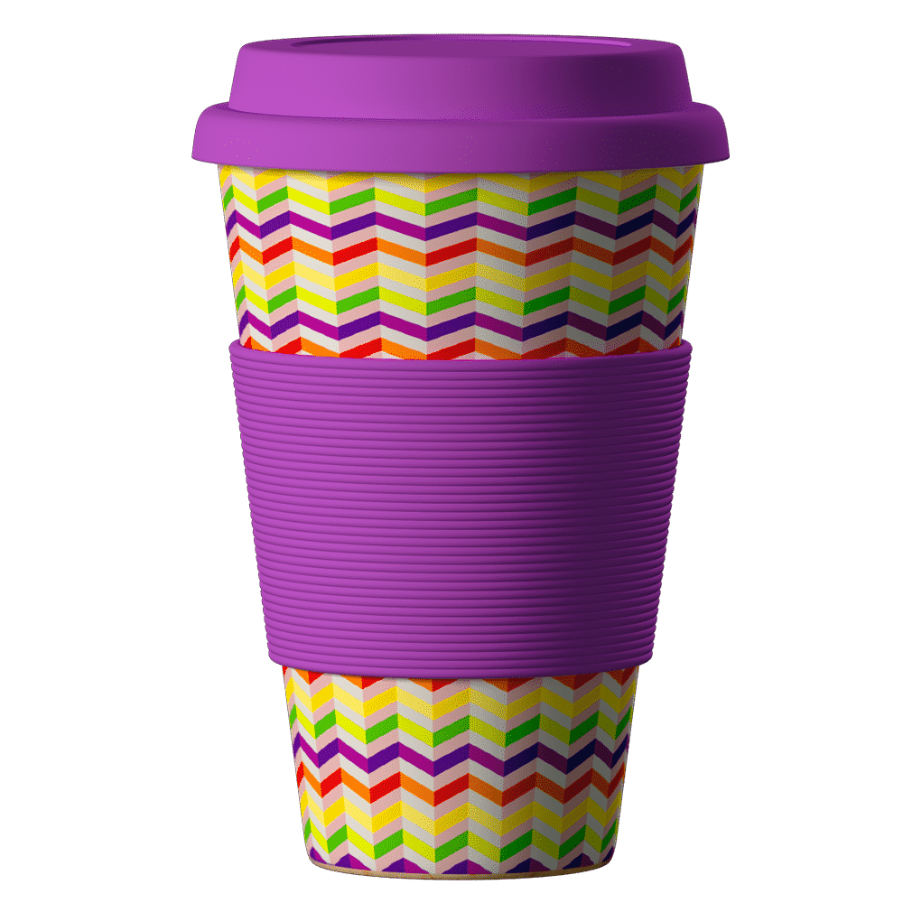 GOTE ECO BAMBOO CUP - ZIG-ZAG