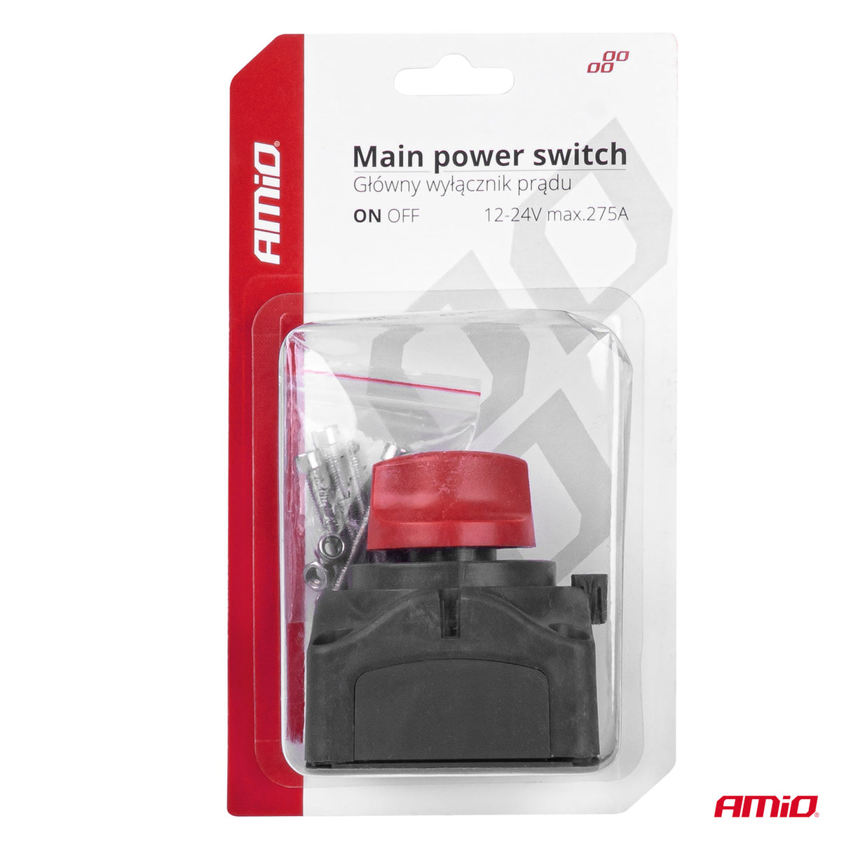 CELES KONTAKTI ON-OFF AM-03028 MAIN POWER SWITCH 12-24V max 275A