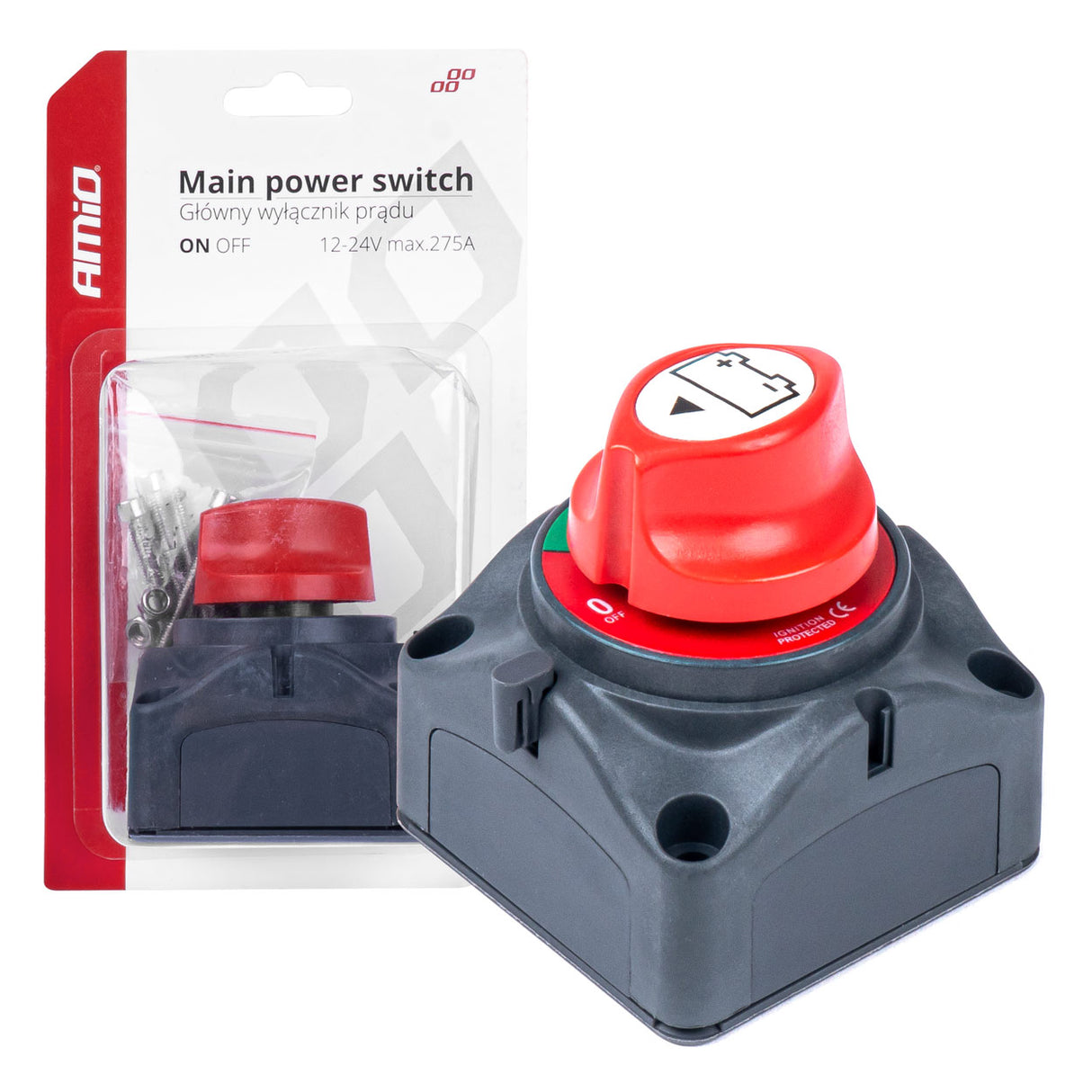 CELES KONTAKTI ON-OFF AM-03028 MAIN POWER SWITCH 12-24V max 275A