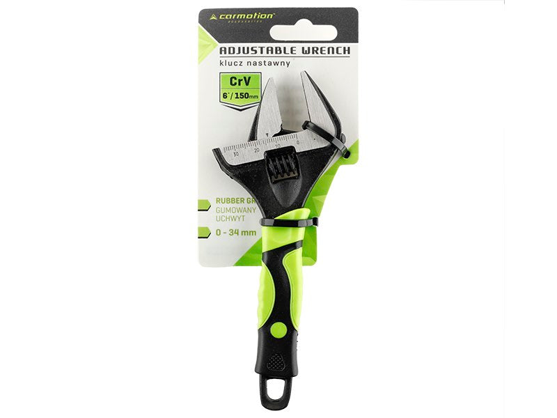 CELES ANGLEZ CM-58006 ADJUSTABLE WRENCH 0-34 mm 6"/ 150 mm CrV