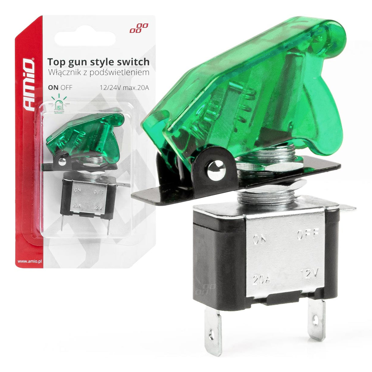 CELES ELEKTRIK AM-03093 12V-24V 20A TOP GUN (Green)