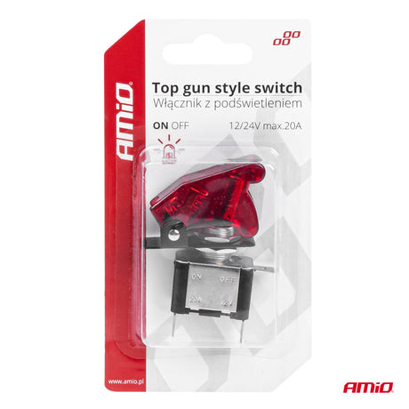 CELES ELEKTRIK AM-03095 12V-24V 20A TOP GUN (Red)