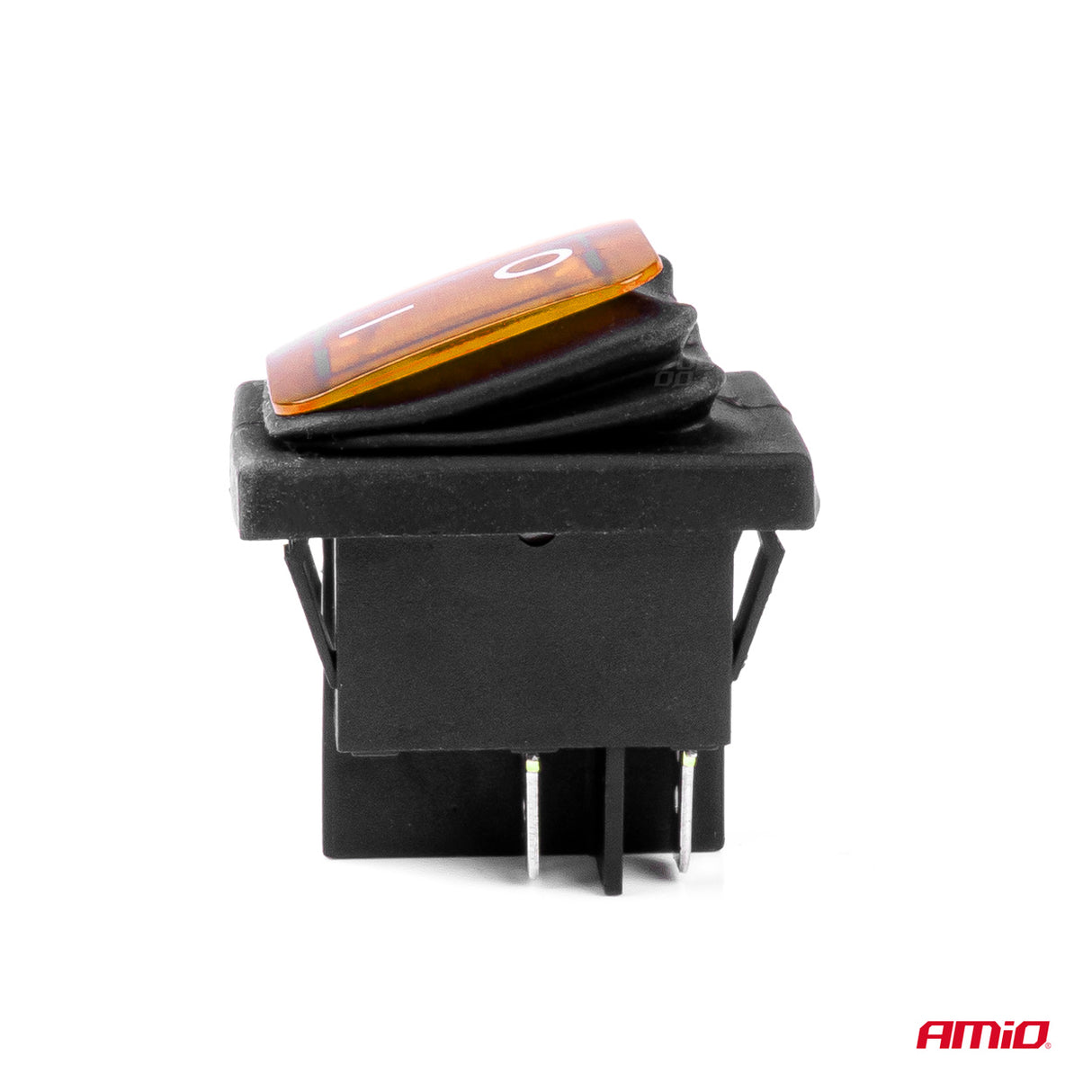 CELES ELEKTRIK ON-OFF AM-03091 12V-24V max20A Yellow-LED Rectangle Switch