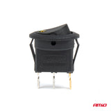 CELES ELEKTRIK ON-OFF AM-03962 12V max20A Yellow-LED Round Switch