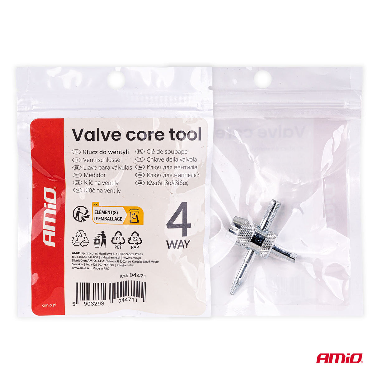CELES VENTILI AM-04471 4-WAY VALVE CORE TOOL