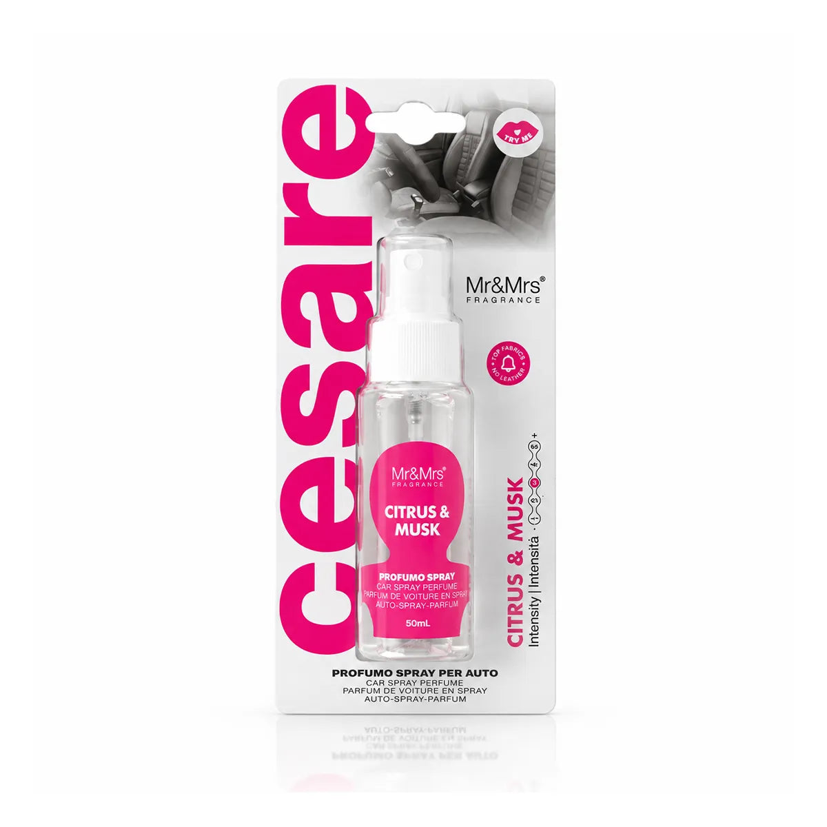 AROMATIK MR & MRS SPRAY 50ML CITRUS & MUSK (FUXIA)